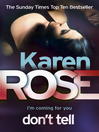 Don't Tell (eBook)